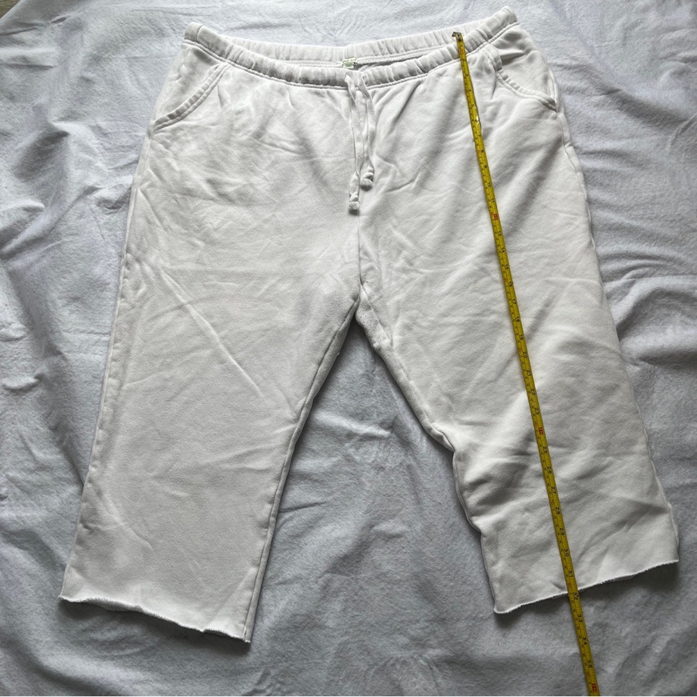 Aerie XXL women’s white capris cropped pants